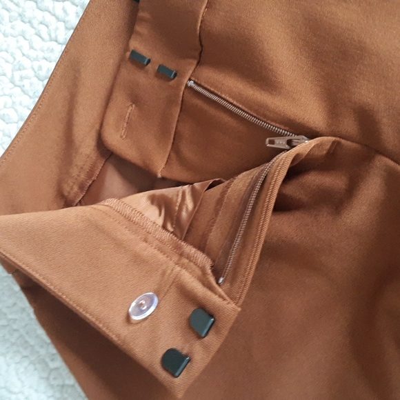 Ann Taylor Factory Sz0 The Straight Curvy Fit Full Length Midrise Straight Pants - Picture 14 of 17